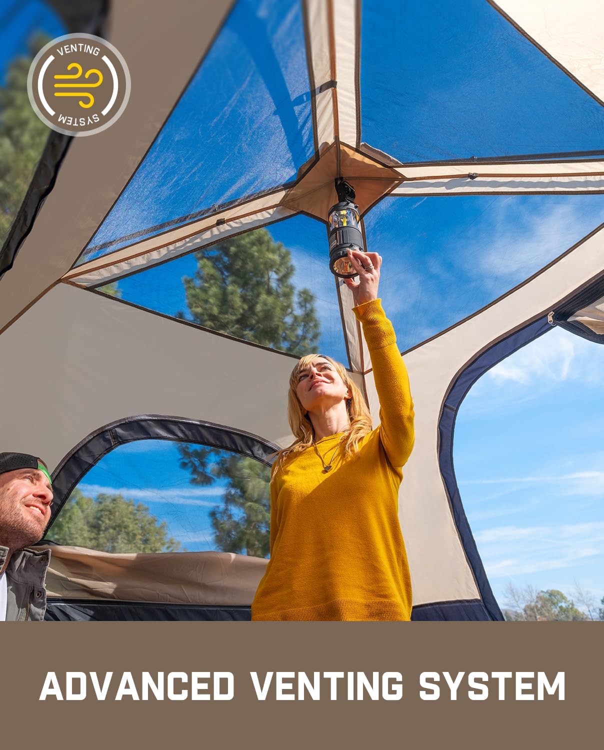 Instant Pop-Up Camping Tent – 60-Second Setup, Waterproof & Spacious
